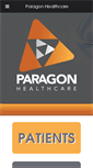 Mobile Screenshot of paragonhealthcare.com